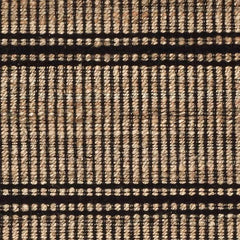 Arbor Black Handwoven Jute Rug Swatch