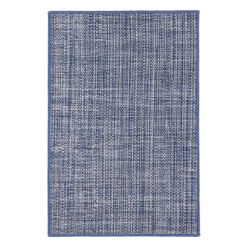 Fusion Blue Handwoven Indoor/Outdoor Custom Rug