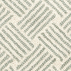 Layers Desert Sage Hand Hooked Wool Rug Swatch