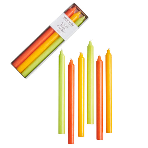 Citrus Palette Taper Candles