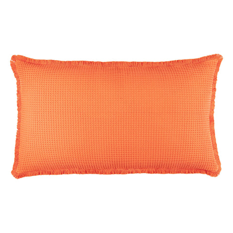 Bubble Tangerine Matelasse Decorative Pillow Cover