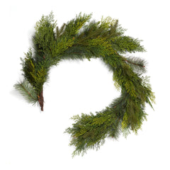 5' Mixed Greenery Garland