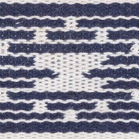 Dharma Blue Handwoven Indoor/Outdoor Rug Swatch