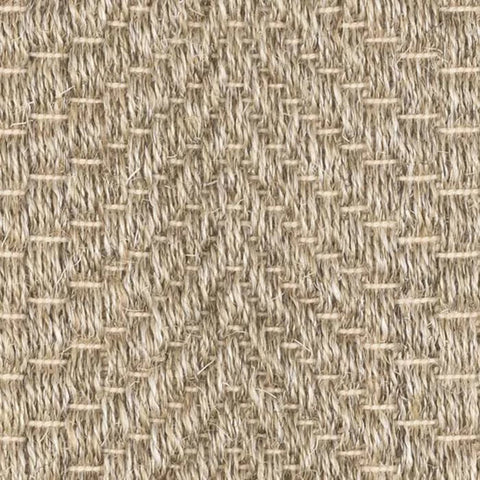 Wave Natural Woven Sisal Custom Rug Swatch