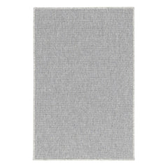 Russell Platinum Woven Indoor/Outdoor Custom Rug