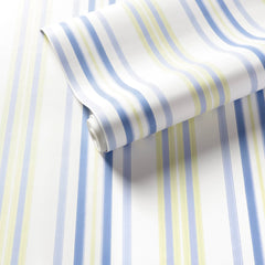 Chloe Stripe Sky/Blue Wallpaper