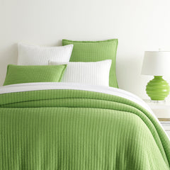 Boyfriend Lime Matelasse Coverlet