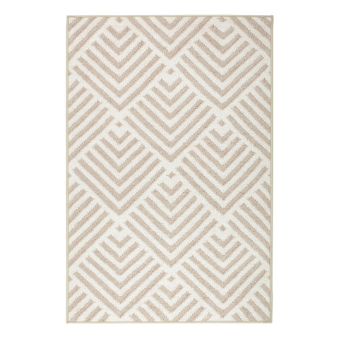 Cleo Cement Machine Washable Rug