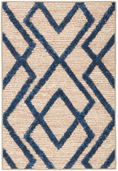 Marco Machine Washable Rug | Navy