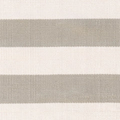 Catamaran Stripe Platinum/Ivory Handwoven Indoor/Outdoor Rug Swatch