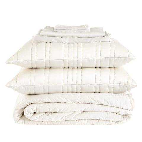 Blissful Bamboo Silver Core Bedding Bundle