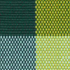 Happy Plaid Multi Handwoven Indoor/Outdoor Rug Swatch