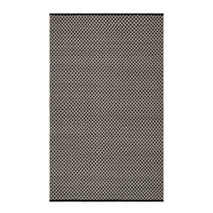 Trellis Black Handwoven Indoor/Outdoor Rug