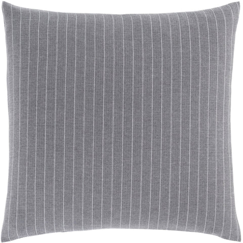 Chalk Stripe Grey Sham