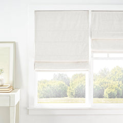 Textured Cordless Roman Natural Shade