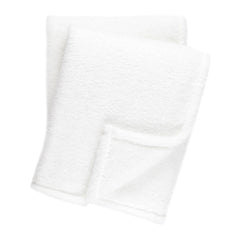 Heathered Fleece White Throw