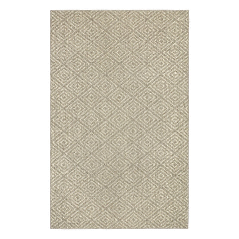 Dixon Silver Woven Sisal Custom Rug