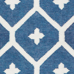 Elizabeth Navy Machine Washable Rug Swatch