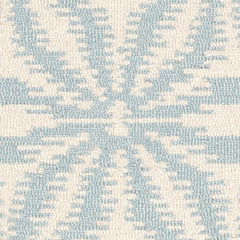 Aster Sky Hand Micro Hooked Wool Rug Swatch