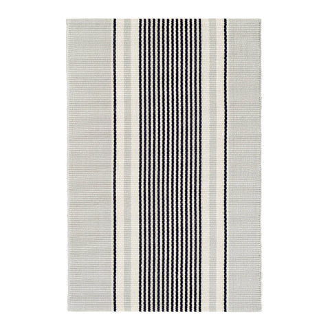 Gunner Stripe Handwoven Cotton Rug