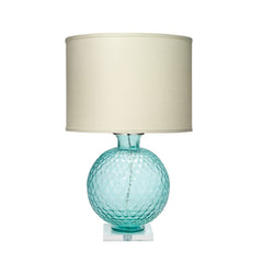 Azure Glass Table Lamp