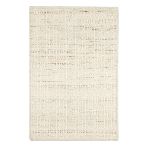 Ellis Natural Woven Wool Custom Rug