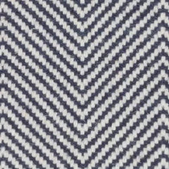 Batiste Navy Woven Wool Custom Rug Swatch With Attached Rug Pad