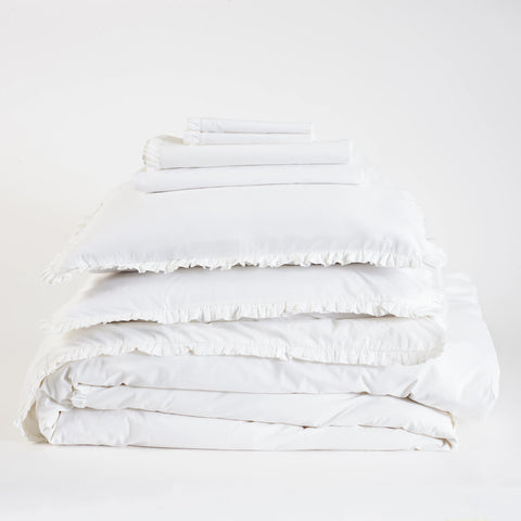 Classic Ruffle White Core Bedding Bundle