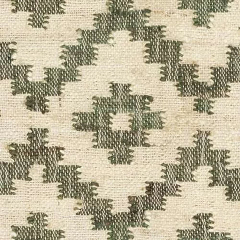 Hilda Evergreen Handwoven Jute Rug Swatch