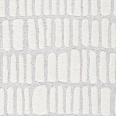 Roark Ivory Machine Washable Rug Swatch