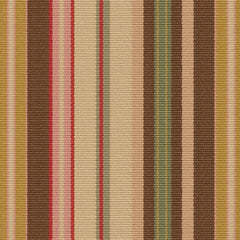 Sienna Stripe Multi Machine Washable Rug Swatch