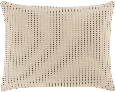 Pick Stitch Natural Matelasse Sham