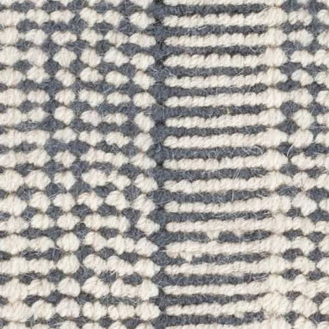 Raffa Navy Woven Wool Custom Rug Swatch