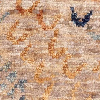 Horseshoe Neutral Hand Knotted Jute Rug Swatch