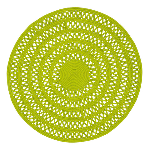 Bowline Sprout Handwoven Indoor/Outdoor Round Rug