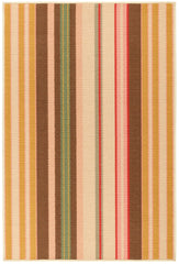Sienna Stripe Machine Washable Rug | Multi