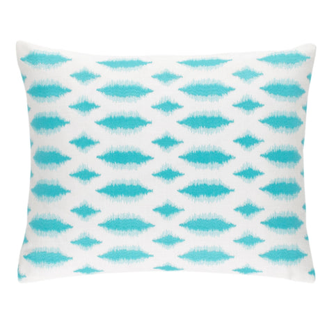 Outta Sight Turquoise Indoor/Outdoor Decorative Pillow Cover