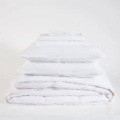 Essential Percale White Core Bedding Bundle